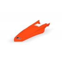 Rear Fender neon orange compatible Ktm EXC 150/XC W150 / XC W150TPI - EXC 250/XC W250 - EXC-F 250/XCF W250 - EXC 300/XC W300....